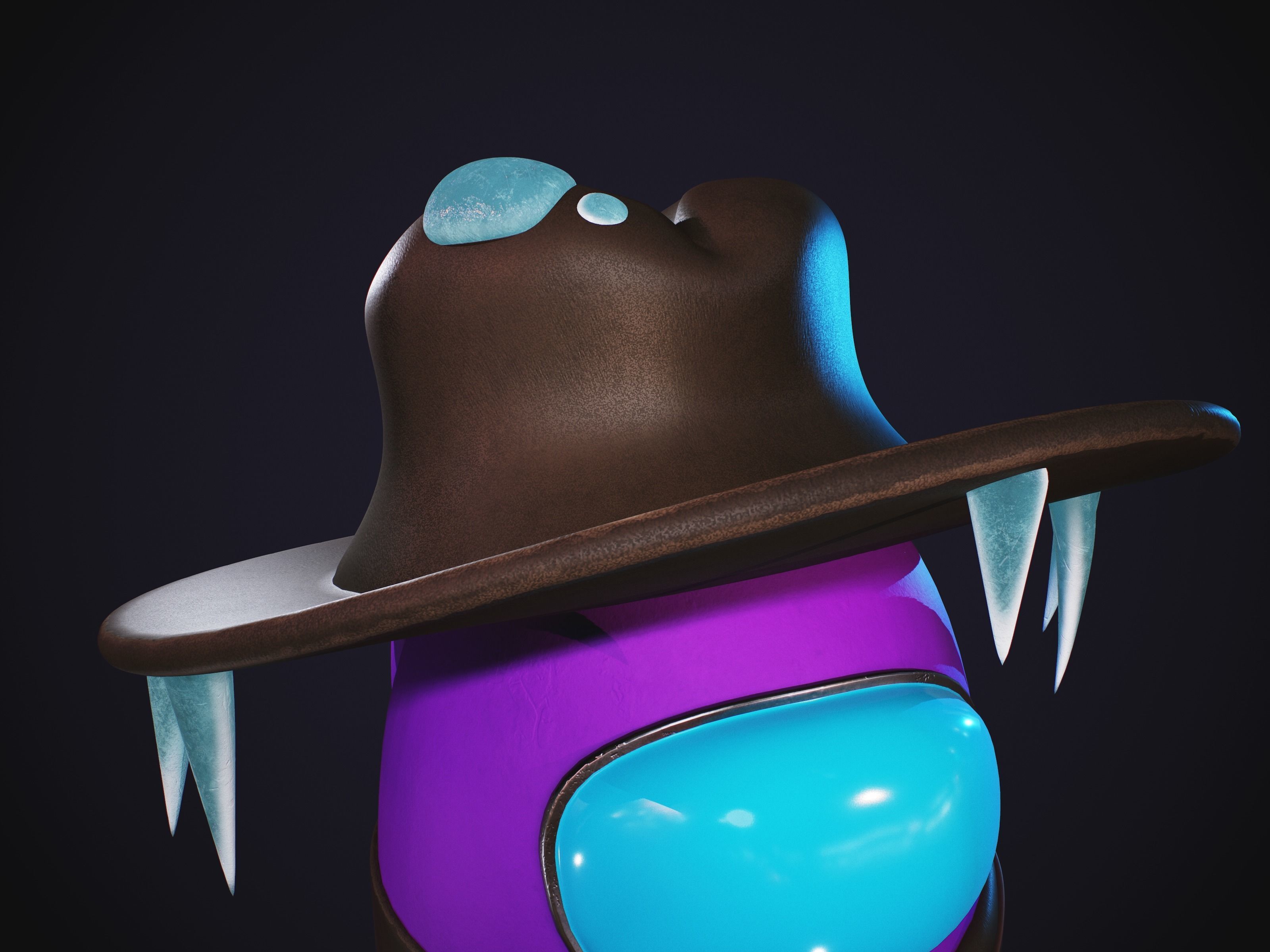 Among Us Skins Pack  Low-poly 3D model_5