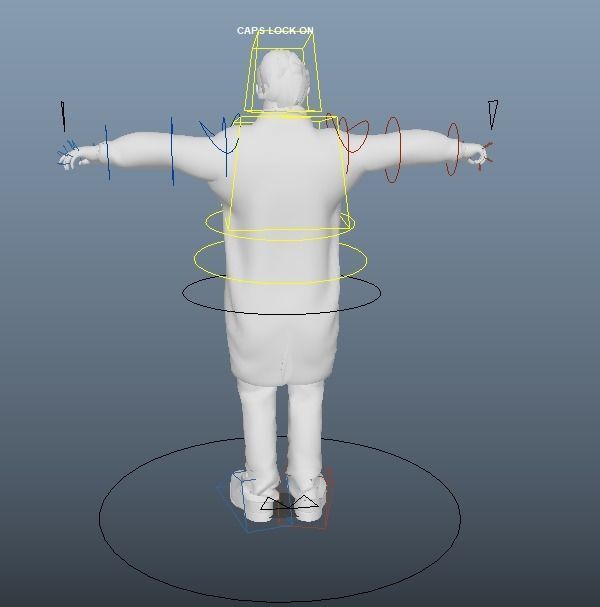 President Donald Trump GameReady model Low-poly 3D model_9