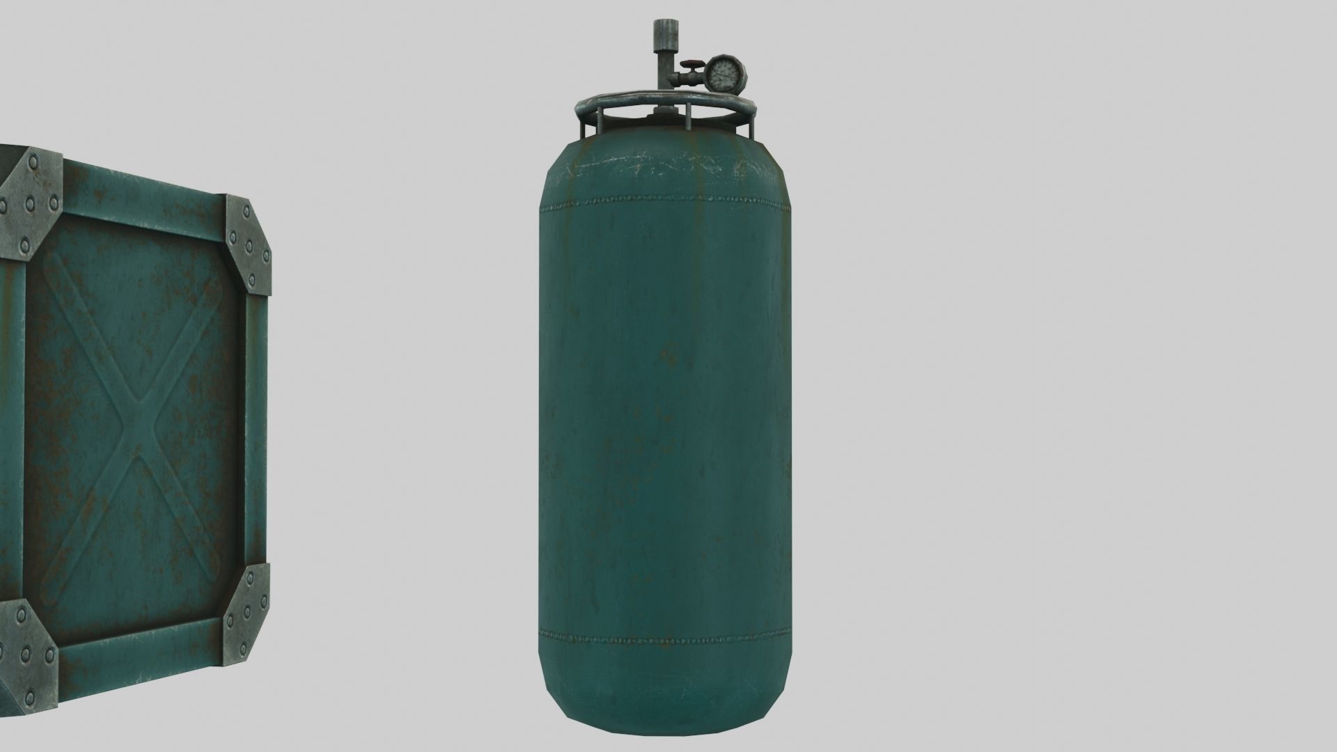 Low Poly PBR Miscellaneous Sci Fi Asset Pack Low-poly 3D model_7