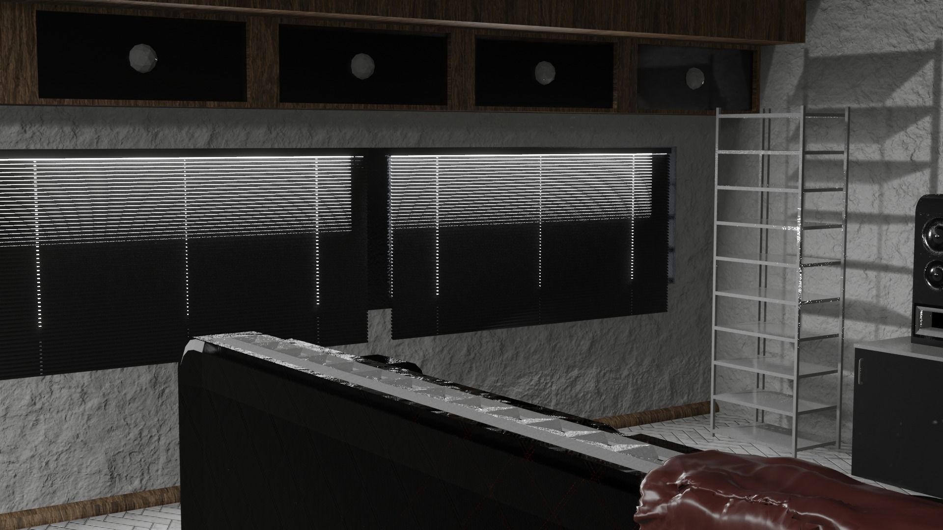 Apartament V2 Low-poly 3D model_5