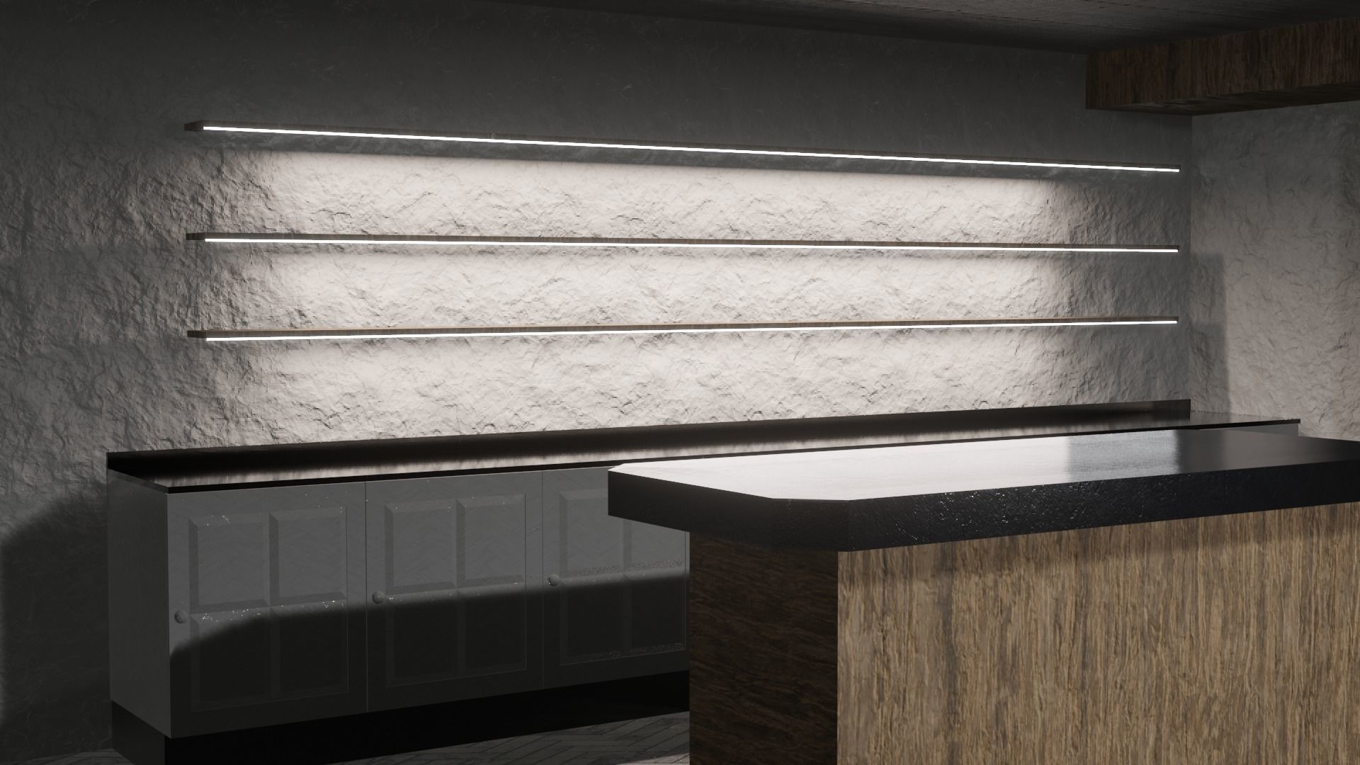 Apartament V2 Low-poly 3D model_10