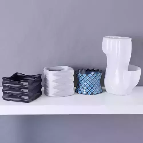 Abstract Vases Collection