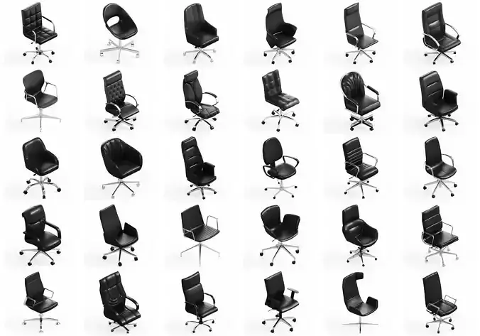 Office Chair Collection 30x 