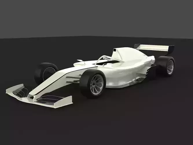 Formula 1 racing car 3D model
