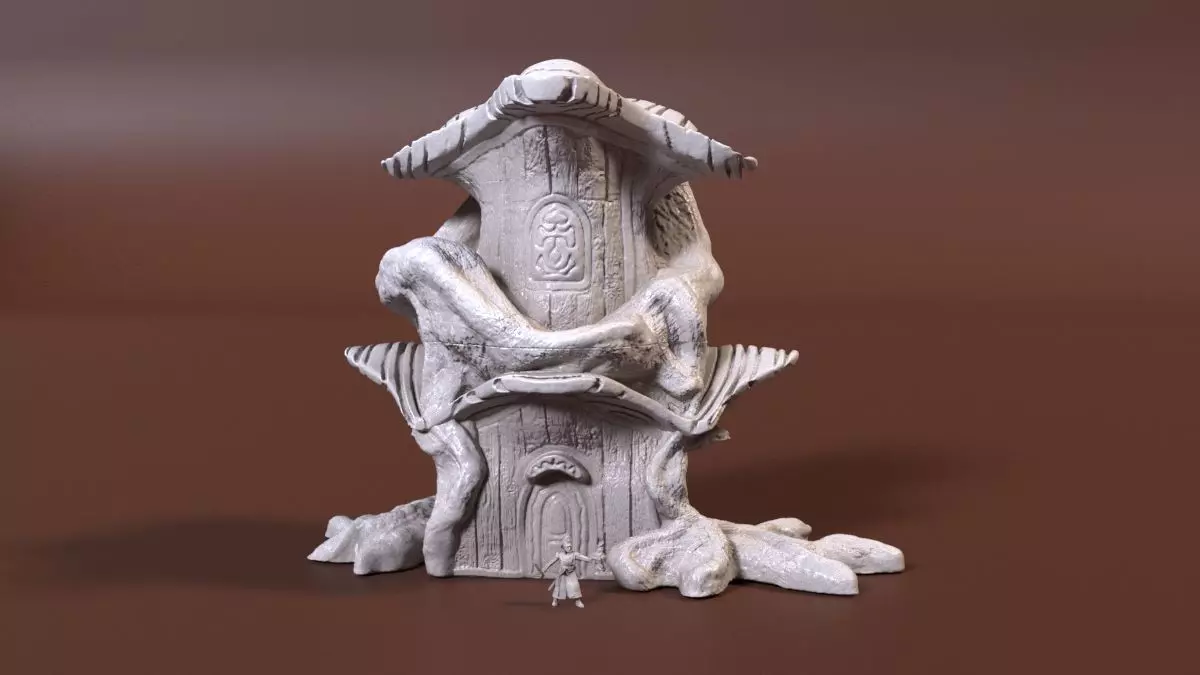 fantasy scenery 3D print model_0