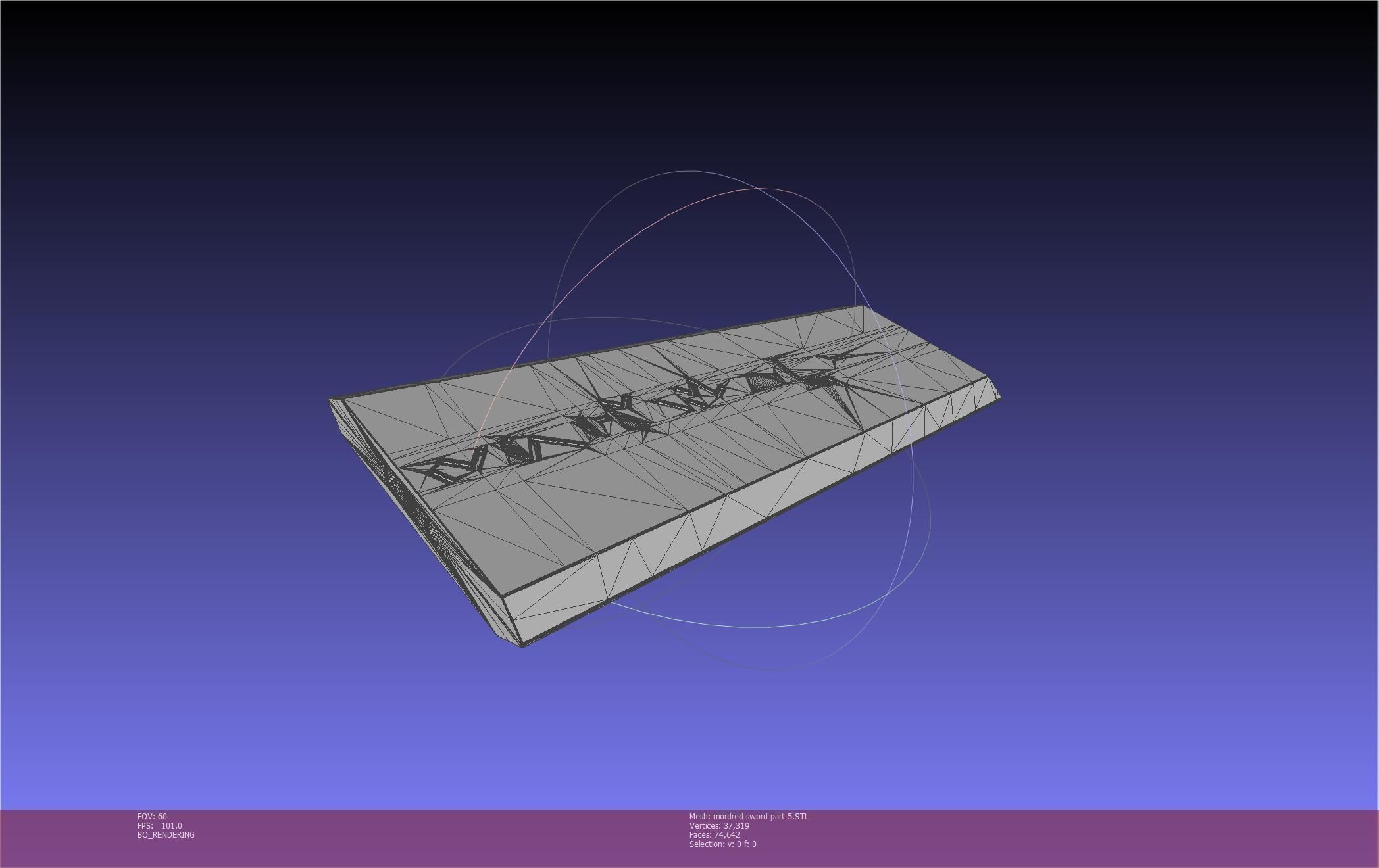 Fate Mordred Sword Printable Assembly 3D print model_138