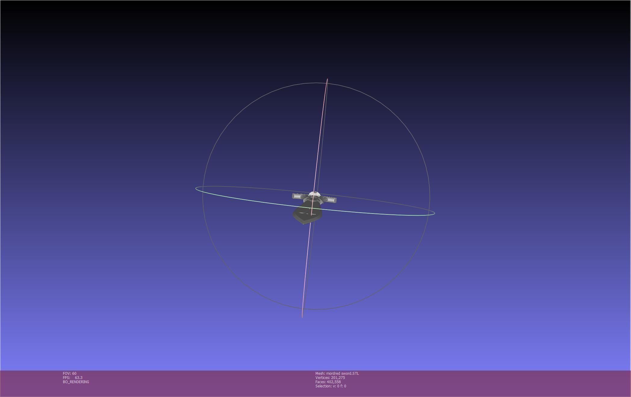 Fate Mordred Sword Printable Assembly 3D print model_30