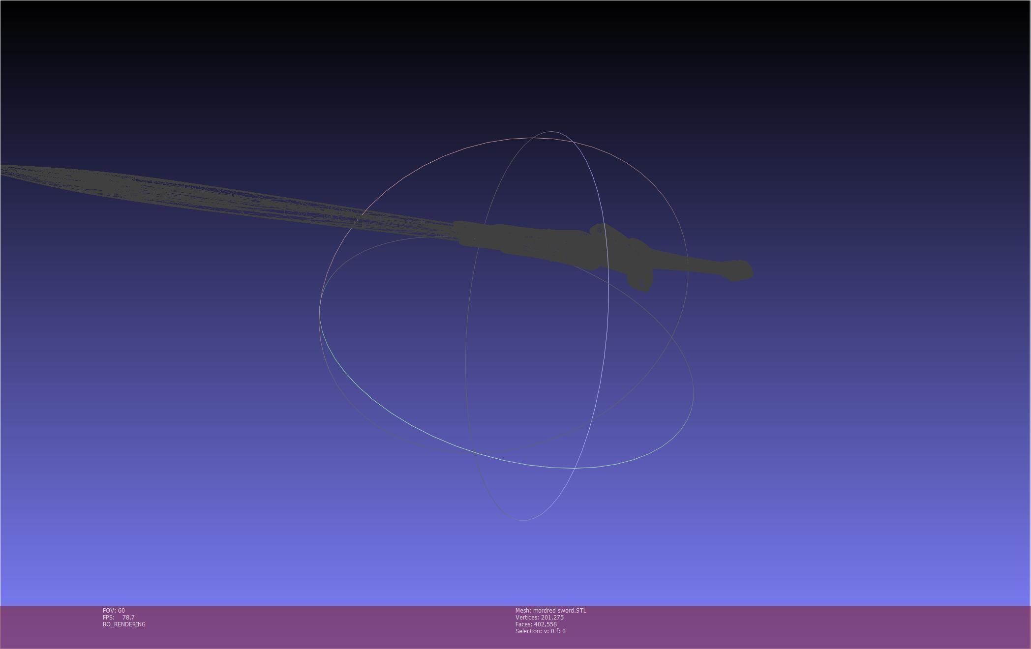 Fate Mordred Sword Printable Assembly 3D print model_93