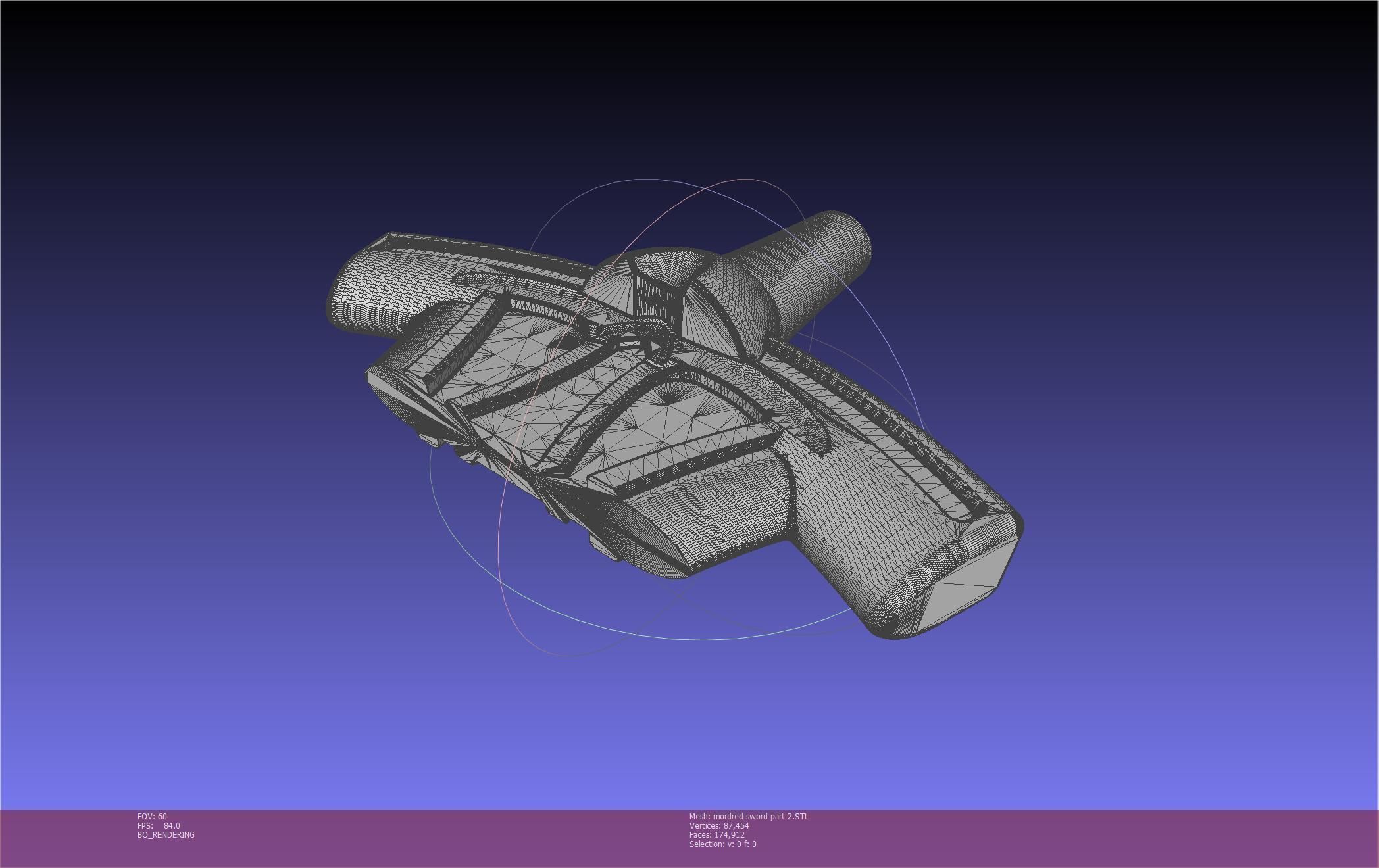 Fate Mordred Sword Printable Assembly 3D print model_135