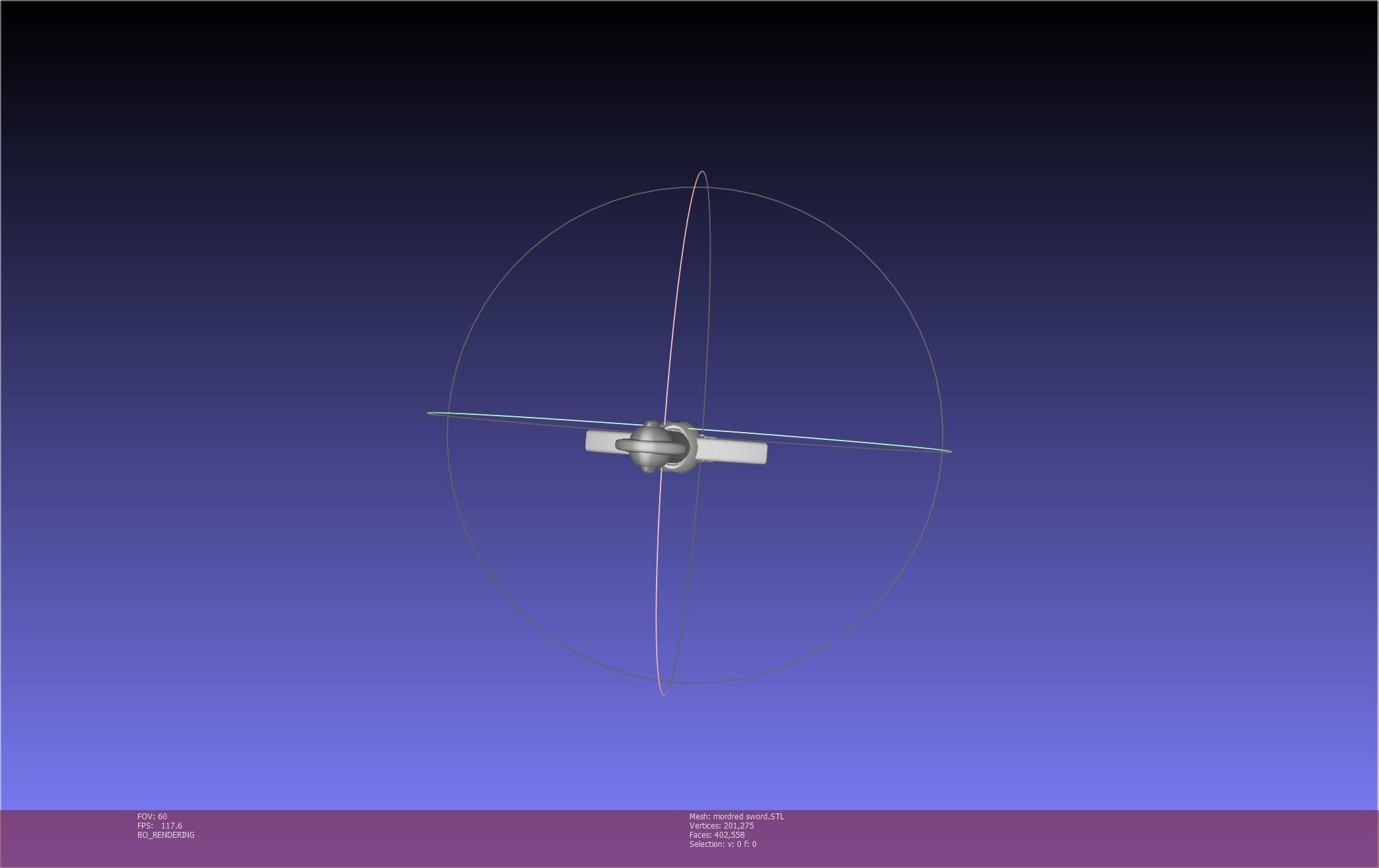 Fate Mordred Sword Printable Assembly 3D print model_43