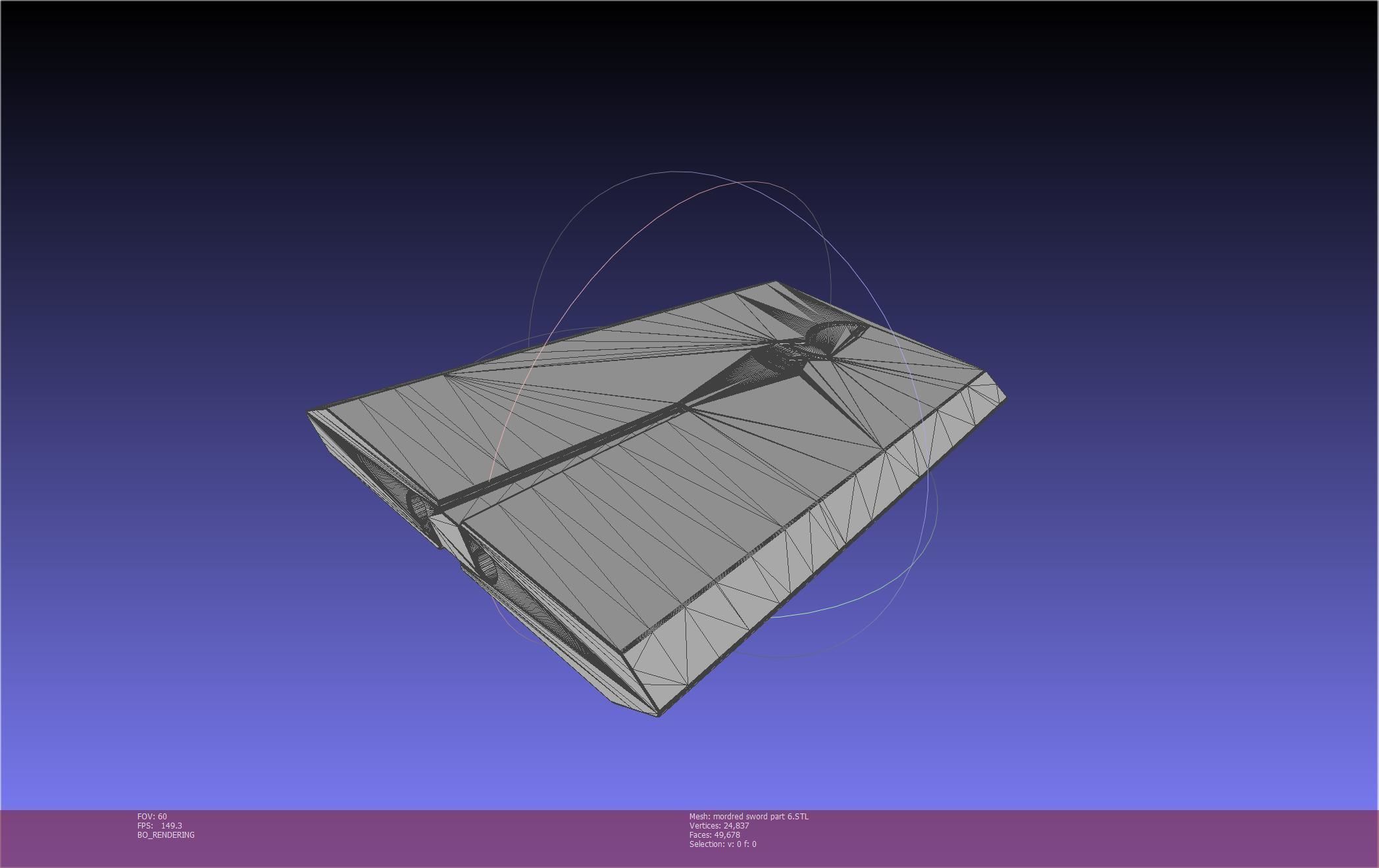 Fate Mordred Sword Printable Assembly 3D print model_139