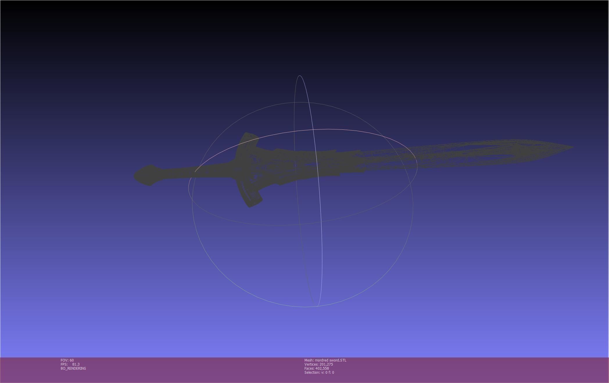 Fate Mordred Sword Printable Assembly 3D print model_90