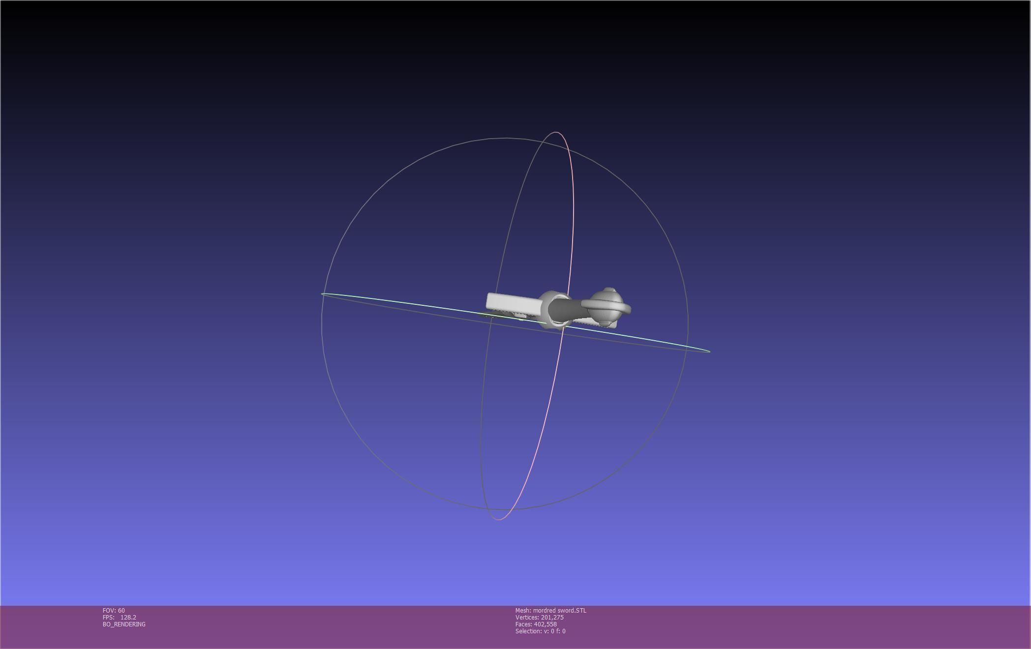 Fate Mordred Sword Printable Assembly 3D print model_55