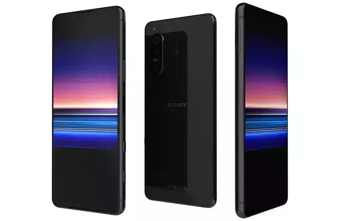 Sony Xperia 5 II Black 3D model