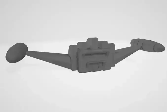 barattack robot head backpack drill part 3d printing stl file