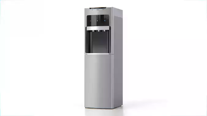 Water Dispenser - Water Cooler Low-poly 3D model