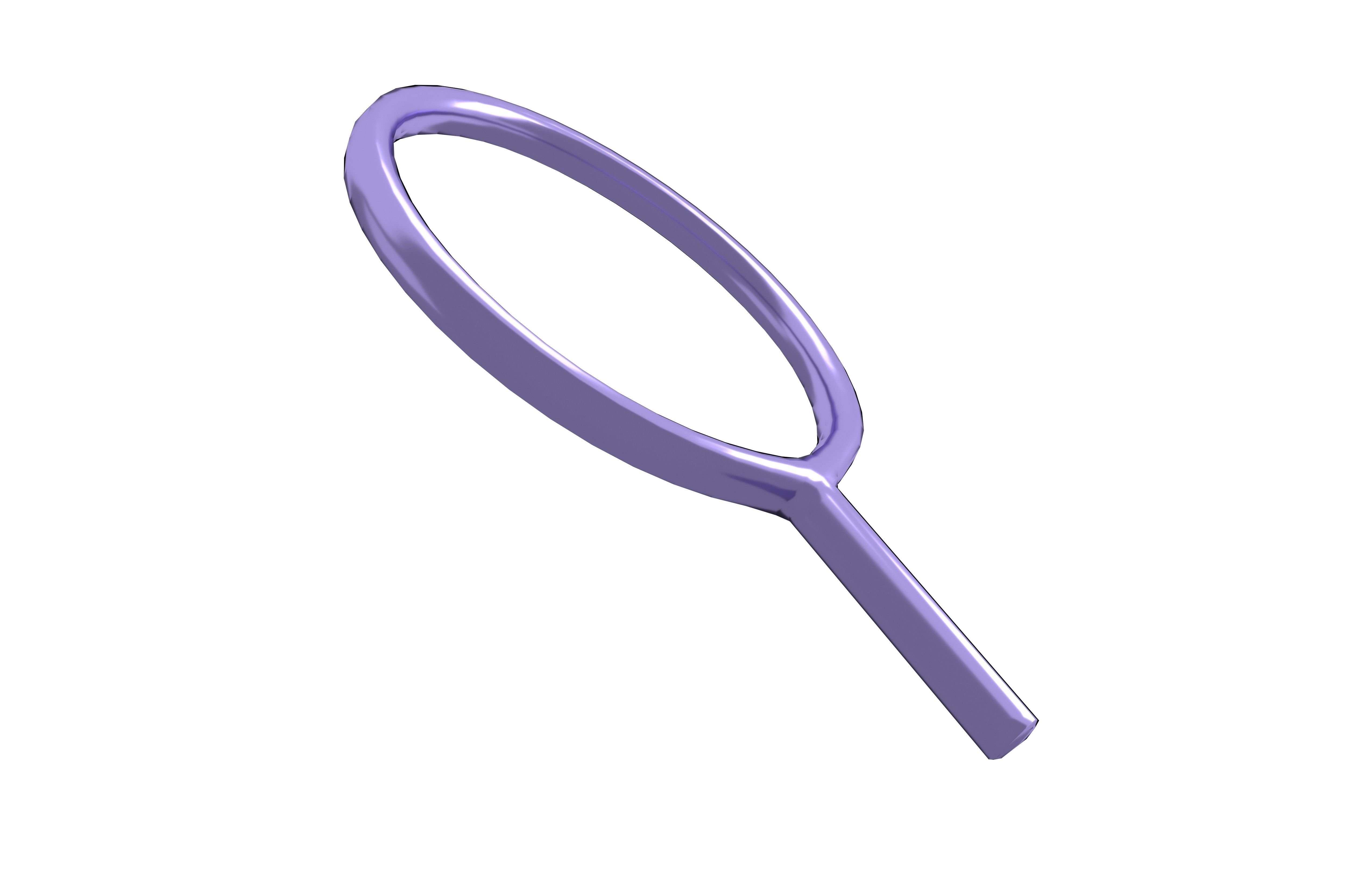 Search Symbol V1 Pack 02 Low-poly 3D model_16