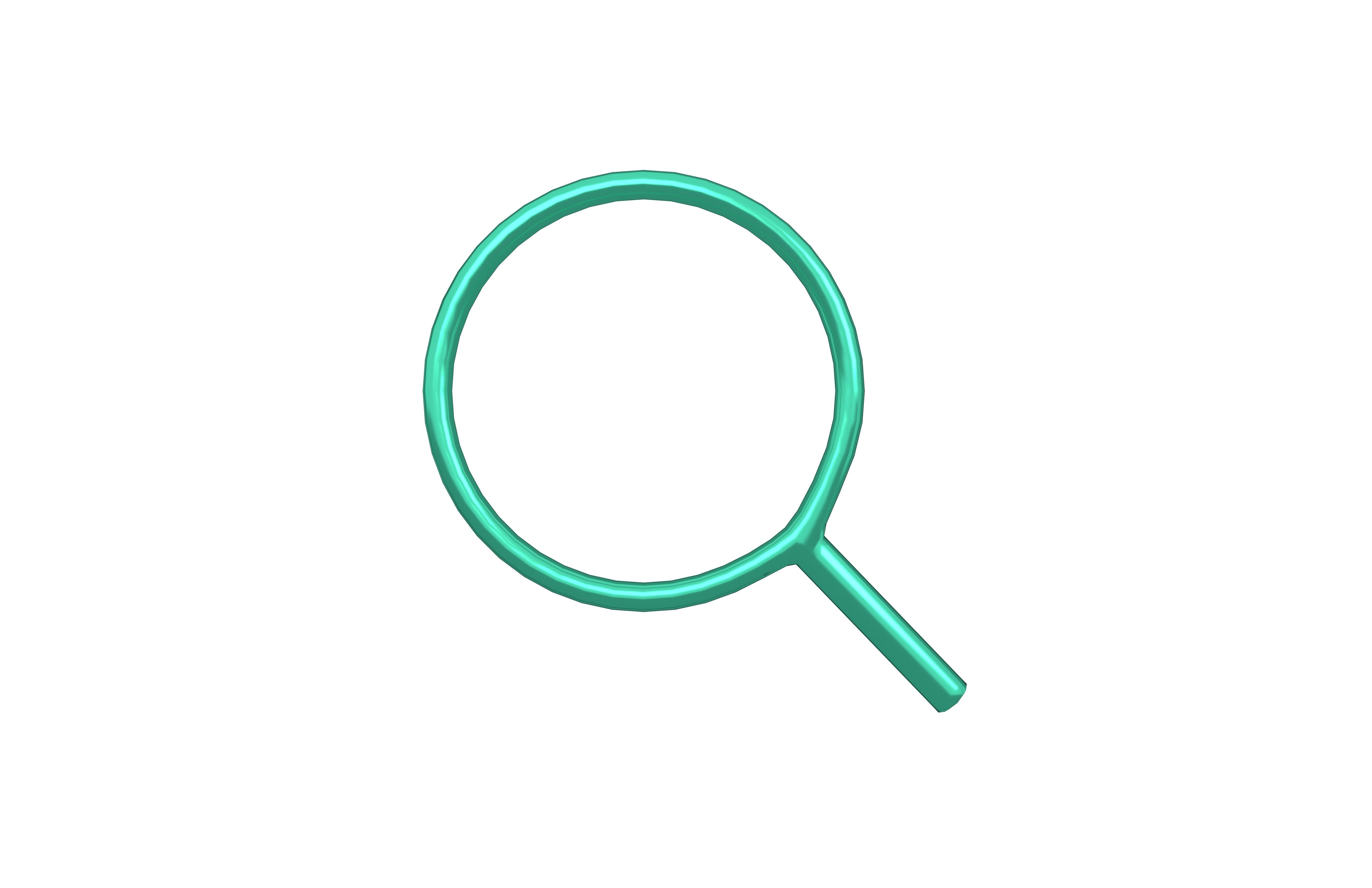 Search Symbol V1 Pack 02 Low-poly 3D model_11