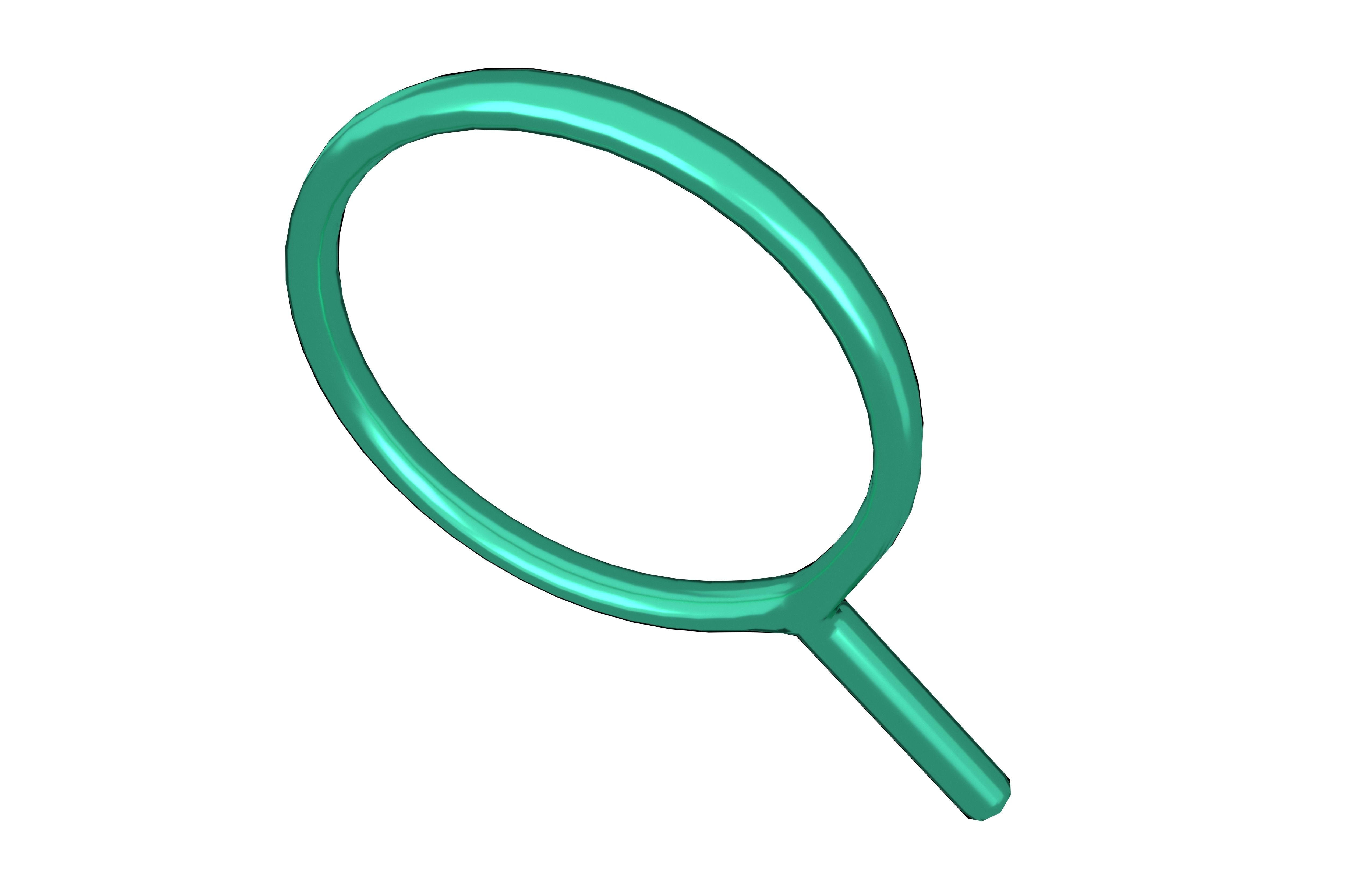 Search Symbol V1 Pack 02 Low-poly 3D model_9