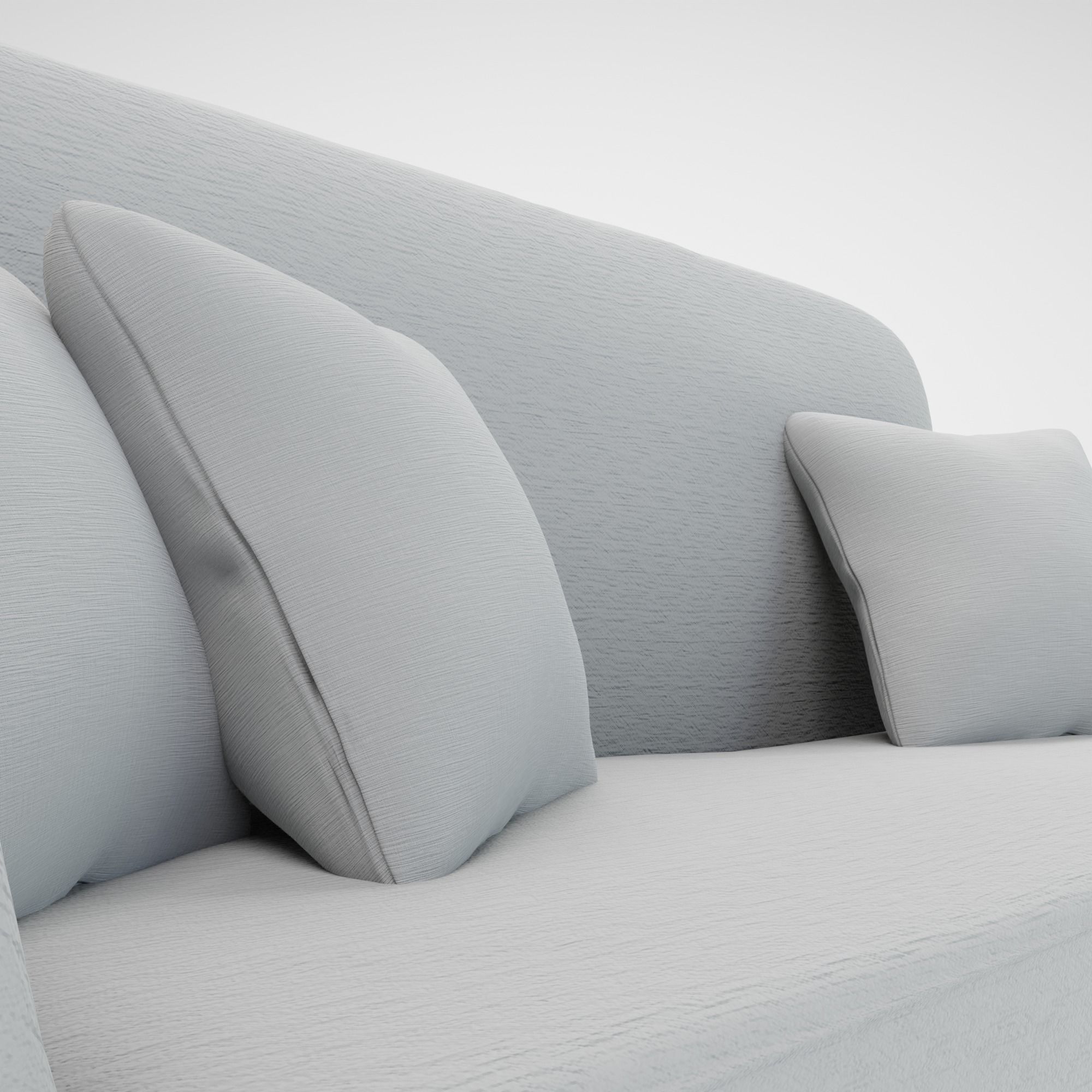 Retro Sofa - PBR 3D model_8