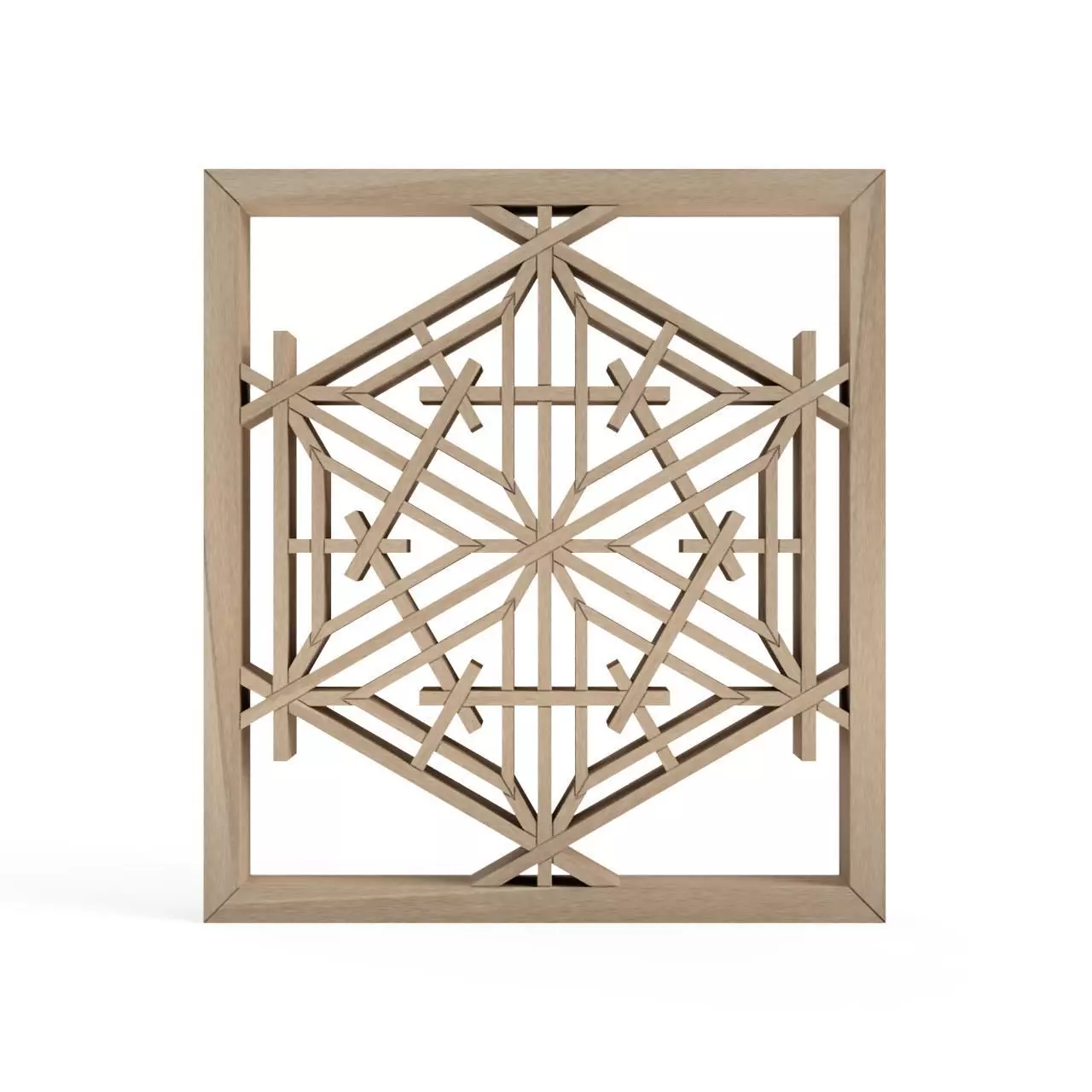 Kikyotsunokikko taiwanese wooden wall art 3D print model