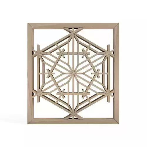 Kikyotsunokikko taiwanese wooden wall art 3D print model