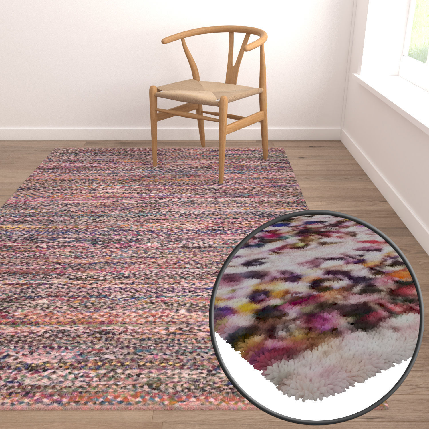 Rug Set 1600 3D model_5