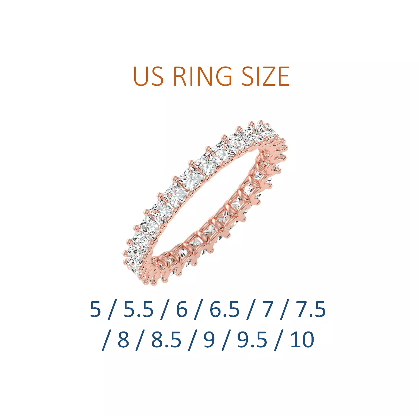 Women solitaire ring full US finger size 3dm stl render detail  3D print model_0