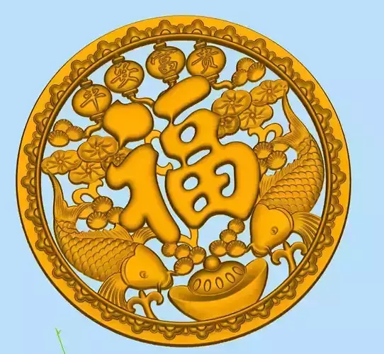  happy fish Free 3D print model