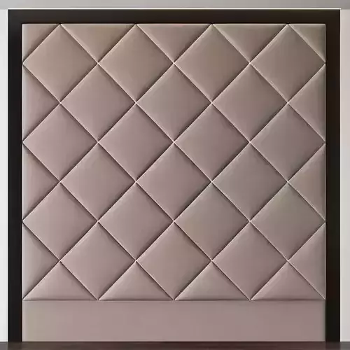 Headboard Premium PRO low poly 3d model