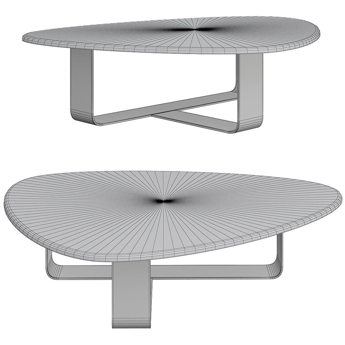 Arcahorn DEMETRA COFFEE TABLE Low-poly 3D model_1