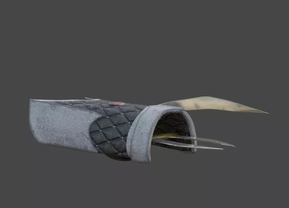 Fantasy Gauntlet 3D model