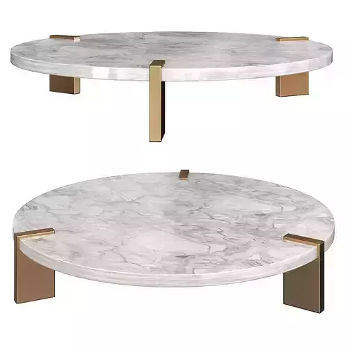 Arcahorn PAESTUM COFFEE TABLE low poly 3d model