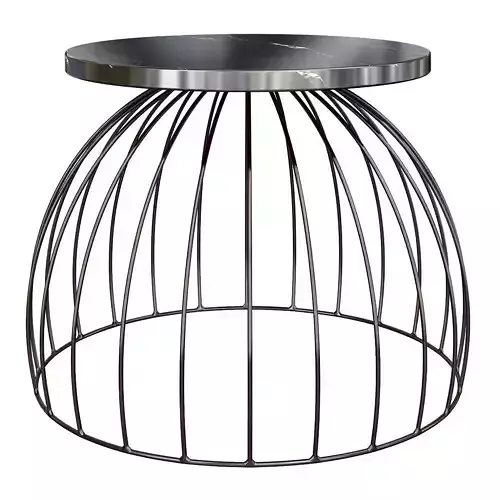 Elli Design WASHINGTON BLACK COFFEE TABLE 3d model