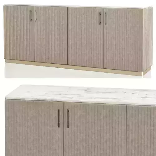 AUGUSTA Volpi low poly 3d model