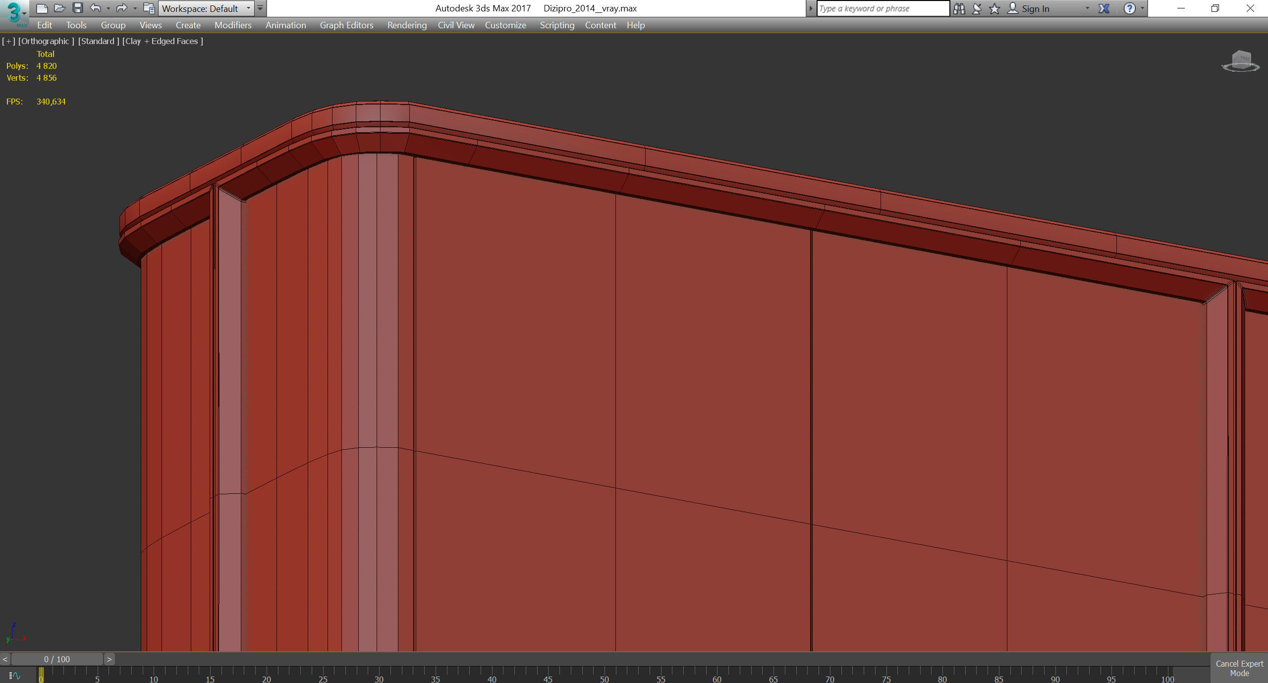 GRACE Volpi low poly 3d model Low-poly 3D model_4