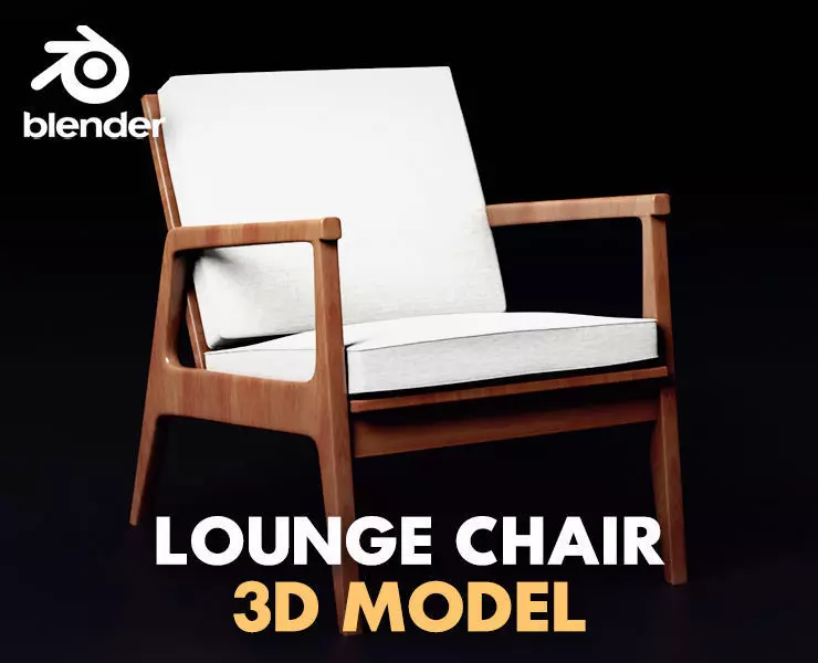 lounge chair 3D model_0