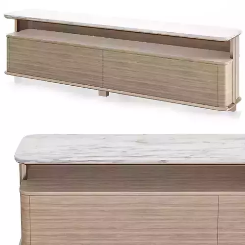 TV GRACE Volpi low poly 3d model