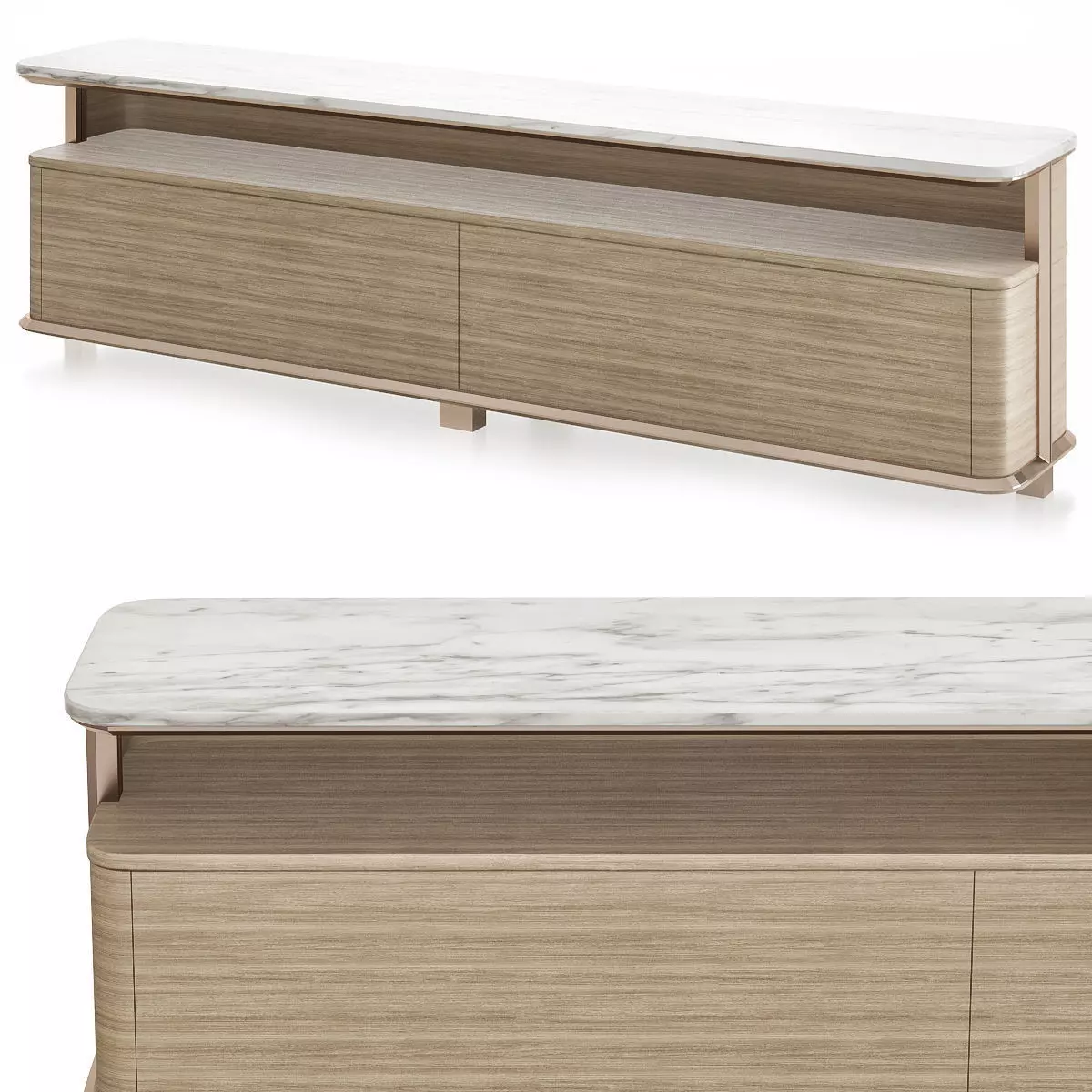 TV GRACE Volpi low poly 3d model Low-poly 3D model_0