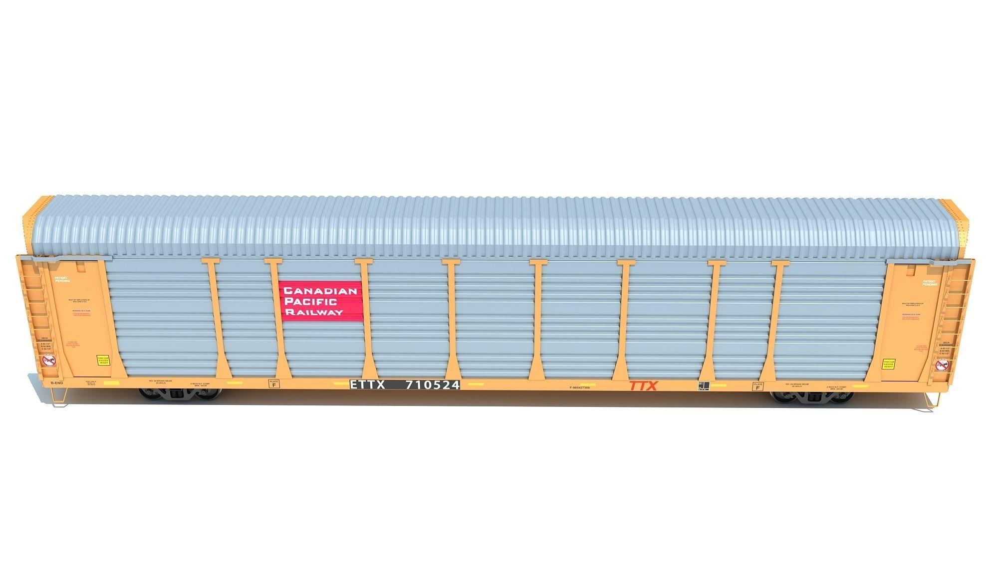Canadian Pacific Auto Carrier 3D model_6