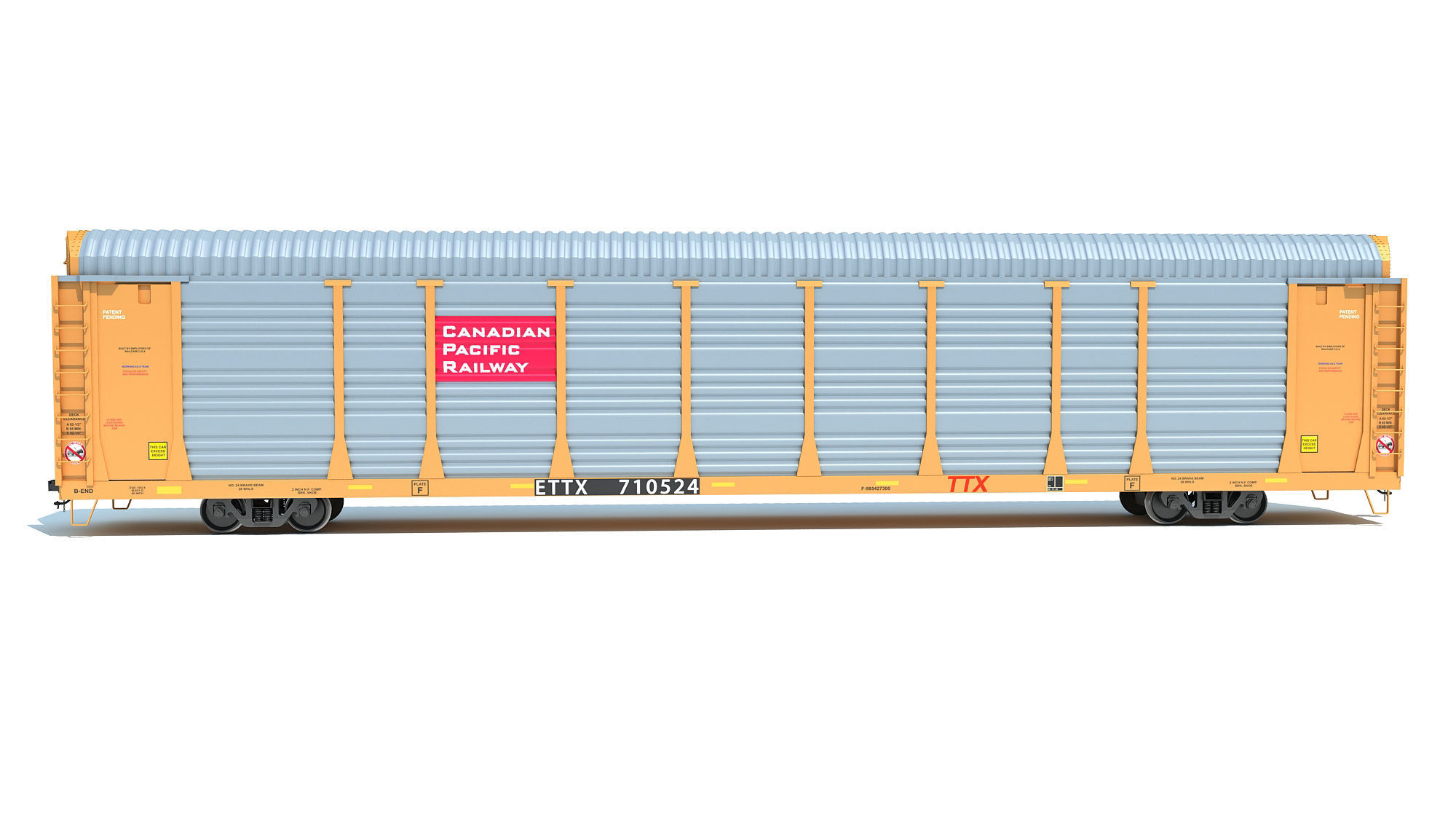 Canadian Pacific Auto Carrier 3D model_1