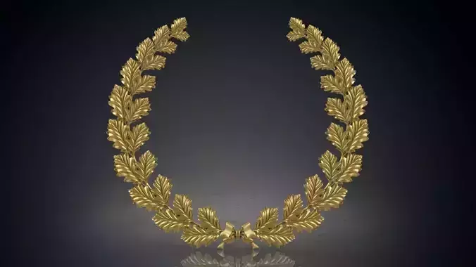 Wreath of oak leaves