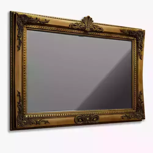 Classic Ornamental Frame 3D model