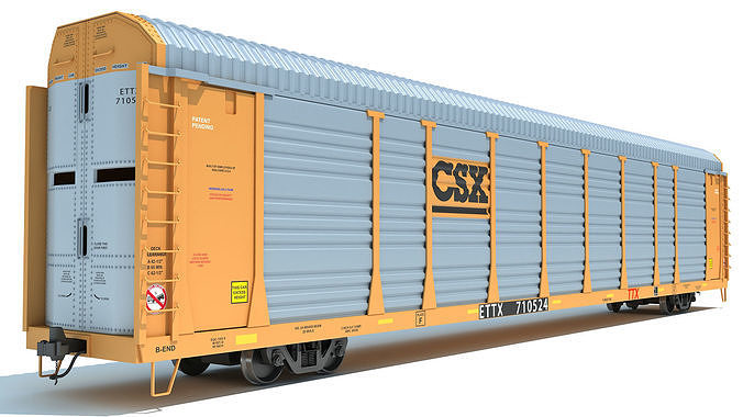 CSX Auto Carrier 3D model
