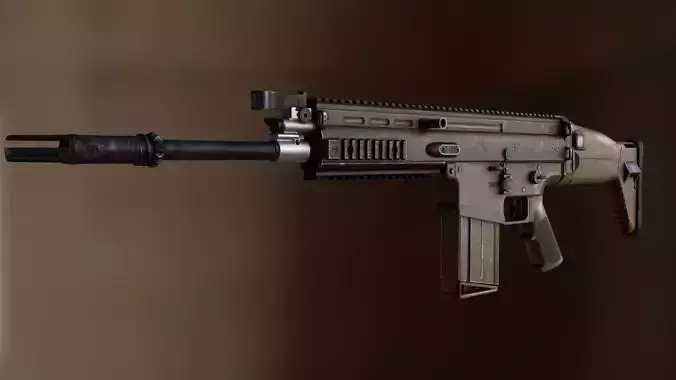 FN SCAR-H assault rifle PBR