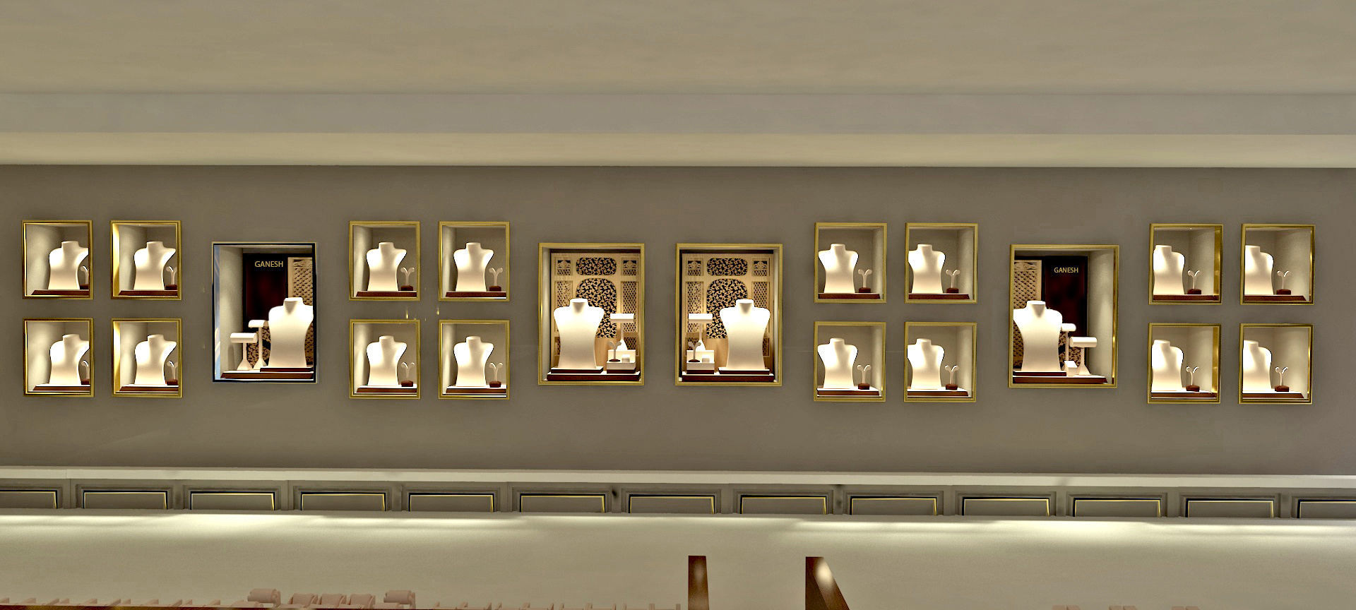 jewellery design Low-poly 3D model_10