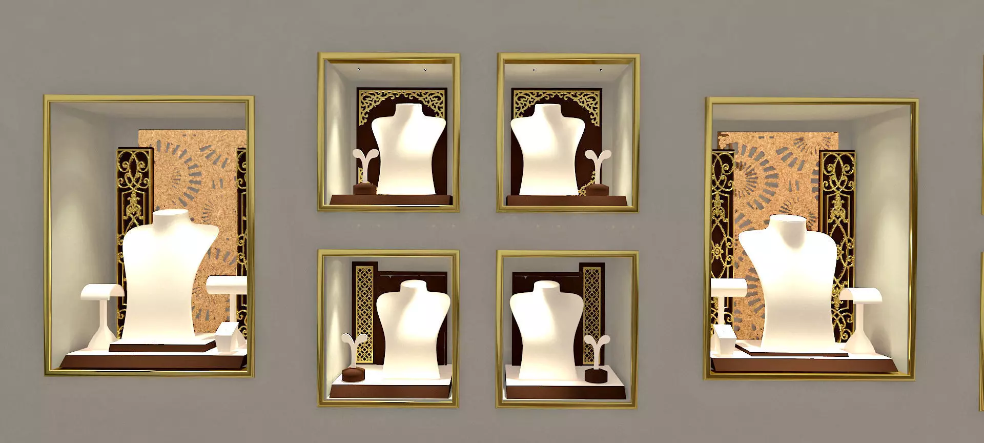 jewellery design Low-poly 3D model_0