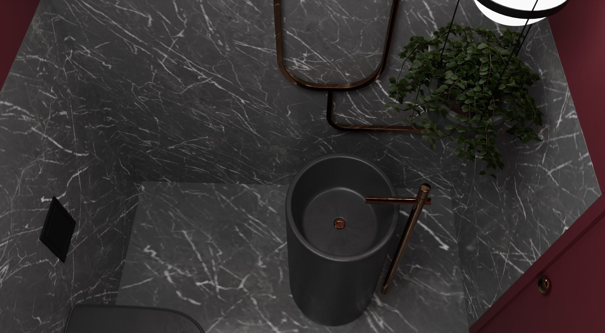 MODERN BATHROOM INTERIOR 3D model_4