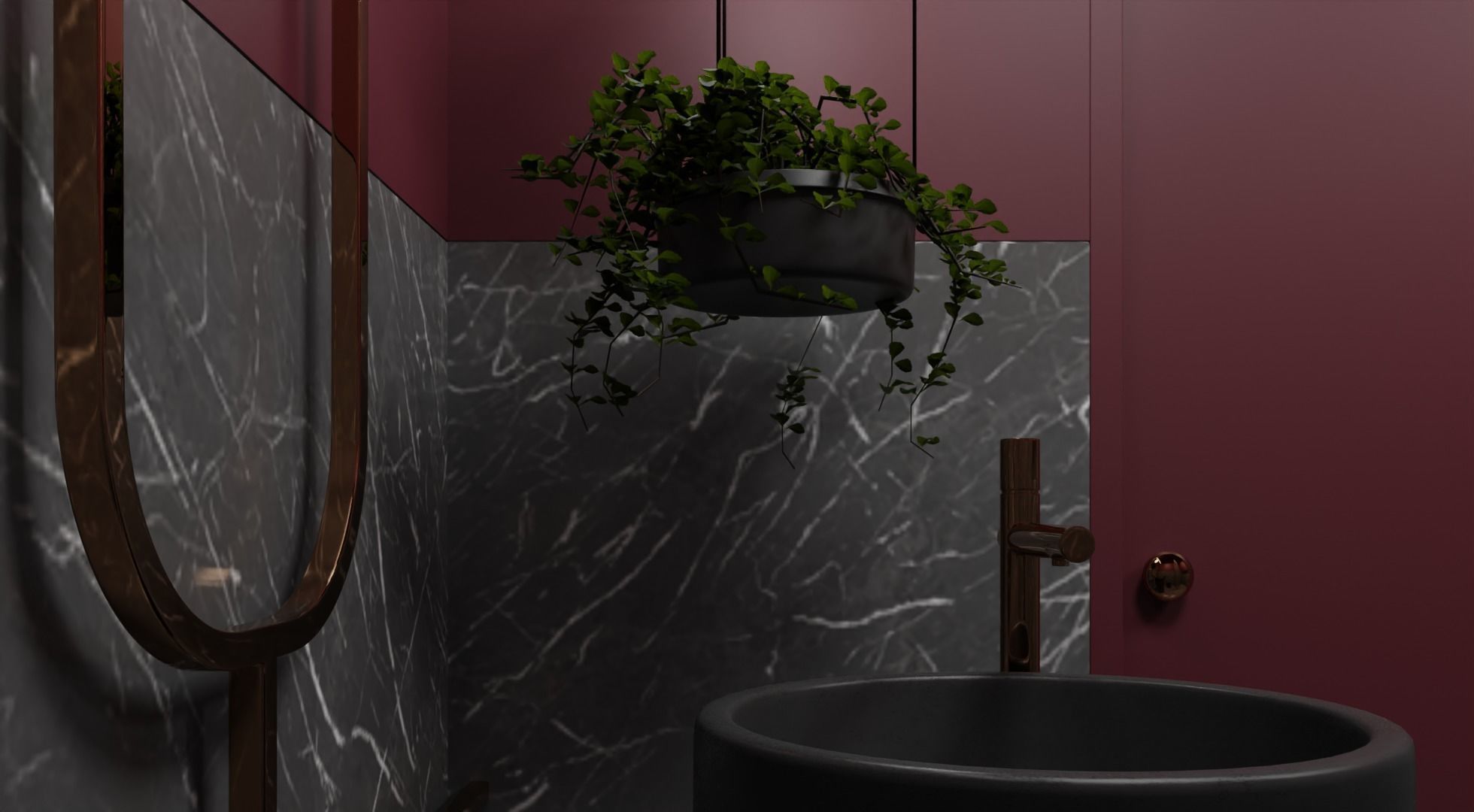 MODERN BATHROOM INTERIOR 3D model_6