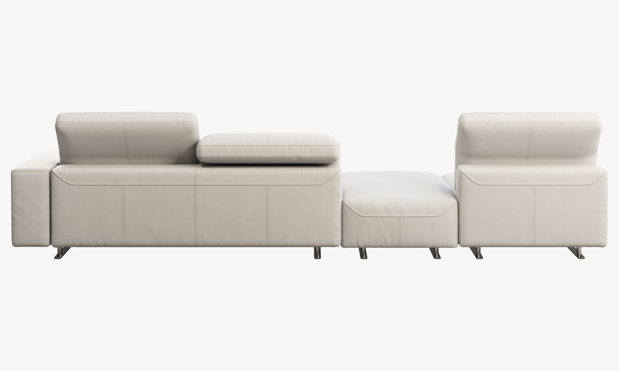 BoConcept Hampton modular leather sofas 2 options 3D model_23